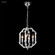 Lantern Four Light Chandelier in Silver (64|96792S00)