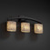 Alabaster Rocks Three Light Bath Bar in Polished Chrome (102|ALR-8593-30-CROM)