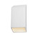 Ambiance LED Wall Sconce in Matte White w/ Champagne Gold (102|CER-5870W-MTGD)