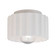 Radiance One Light Outdoor Flush-Mount in Carbon - Matte Black (102|CER-6183W-CRB)