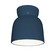 Radiance Collection One Light Flush-Mount in Midnight Sky with Matte White internal finish (102|CER-6190W-MDMT)