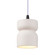 Radiance One Light Pendant in Bisque (102|CER-6500-BIS-MBLK-WTCD)