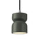 Radiance One Light Pendant in Pewter Green (102|CER-6500-PWGN-CROM-BKCD)