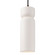 Radiance One Light Pendant in Bisque (102|CER-6510-BIS-DBRZ-BKCD)