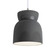 Radiance One Light Pendant in Real Rust (102|CER-6515-RRST-ABRS-BKCD)