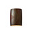 Ambiance LED Wall Sconce in Antique Gold (102|CER-8858-ANTG-LED2-2000)