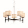 Clouds LED Chandelier in Dark Bronze (102|CLD-8410-55-DBRZ-LED5-3500)