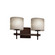 Clouds Two Light Bath Bar in Dark Bronze (102|CLD-8412-30-DBRZ)
