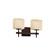 Clouds Two Light Bath Bar in Dark Bronze (102|CLD-8412-55-DBRZ)