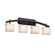 Clouds Four Light Bath Bar in Dark Bronze (102|CLD-8594-55-DBRZ)