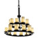 Clouds LED Chandelier in Matte Black (102|CLD-8768-10-MBLK-LED12-8400)