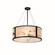 LumenAria Eight Light Pendant in Matte Black (102|FAL-9544-MBLK)