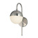 Fusion One Light Wall Sconce in Brushed Nickel (102|FSN-4157-OPAL-NCKL)