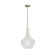 Fusion One Light Pendant in Brushed Brass (102|FSN-4170-SEED-BRSS)