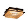 Fusion LED Outdoor Flush Mount in Dark Bronze (102|FSN-7560W-MROR-DBRZ)