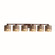 Fusion LED Bath Bar in Dark Bronze (102|FSN-8436-30-MROR-DBRZ-LED6-4200)