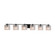 Fusion Six Light Bath Bar in Matte Black (102|FSN-8446-30-SEED-MBLK)