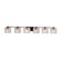 Fusion Six Light Bath Bar in Matte Black (102|FSN-8446-55-SEED-MBLK)