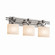Fusion Three Light Bath Bar in Brushed Nickel (102|FSN-8503-30-OPAL-NCKL)