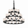 LED Chandelier (102|FSN-8712-10-SEED-MBLK-LED36-25200)