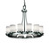 Fusion 12 Light Chandelier in Matte Black (102|FSN-8768-10-WEVE-MBLK)