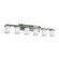 Fusion Six Light Bath Bar in Brushed Nickel (102|FSN-8786-10-OPAL-NCKL)