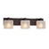 Fusion Three Light Bath Bar in Dark Bronze (102|FSN-8923-55-FRCR-DBRZ)