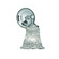 Veneto Luce LED Wall Sconce in Brushed Nickel (102|GLA-8521-20-LACE-NCKL-LED1-700)