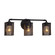 Wire Mesh Three Light Bath Bar in Dark Bronze (102|MSH-8463-15-DBRZ)