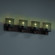 Wire Mesh Four Light Bath Bar in Brushed Nickel (102|MSH-8924-30-NCKL)