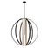 Liv LED Chandelier in Matte Black (102|NSH-4304-MBLK)