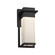 Porcelina LED Outdoor Wall Sconce in Brushed Nickel (102|PNA-7541W-WAVE-NCKL)