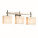 Porcelina Three Light Bath Bar in Brushed Nickel (102|PNA-8413-55-WAVE-NCKL)