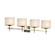 Porcelina LED Bath Bar in Brushed Nickel (102|PNA-8414-55-PLET-NCKL-LED4-2800)