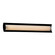 Porcelina LED Linear Bath Bar in Matte Black (102|PNA-8635-WAVE-MBLK)