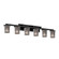 Wire Glass LED Bath Bar in Dark Bronze (102|WGL-8786-10-GRCB-DBRZ-LED6-4200)