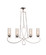 Grayson Four Light Island Pendant in Pearl Silver (33|2669PS/1100)