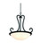 Santa Barbara Three Light Pendant in Tortoise Shell (33|3177TO/ALAB)