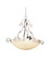 Ibiza Six Light Pendant in Pearl Silver (33|4243PS/ANTQ)
