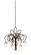 Tribecca Six Light Chandelier in Antique Copper (33|4308AC/FROST)