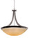 Copenhagen Six Light Pendant in Country Iron (33|4348CI/ANTQ)