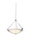 Grande Three Light Pendant in Country Iron (33|4845CI/ALAB)