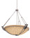 Grande Three Light Pendant in Country Iron (33|4845CI/ECRU)