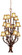 Ponderosa 12 Light Foyer Pendant in Ponderosa (33|5033PD/8045)