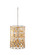 Broadway Nine Light Foyer Pendant in Jewel Metallic (33|503952JM)