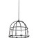 Wickenburg Six Light Pendant in Black Iron (33|506952BI)