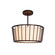 Pacifica Three Light Convertible Pendant - Semi Flush Mount in Bronze (33|507040BZ)