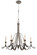 Keller Six Light Chandelier in Vintage Iron (33|5106VI)