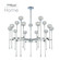 Mae LED Chandelier in Chrome (33|511675CH)