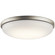 Ceiling Space LED Flush Mount in Brushed Nickel (12|10765NILED)